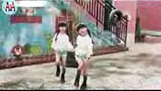 คู่ฝาแฝดเด็กน้อยชาวจีนเต้นปานามา Matteo Panama Chinese Kids Dance