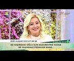 80 yaşındaki oğlu için Huzurevine yatan 98 yaşındaki fedakar anne...