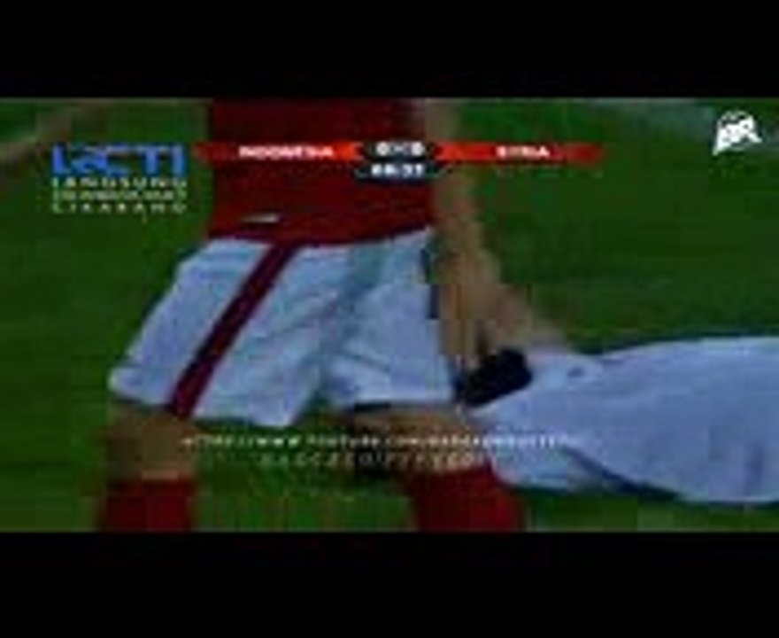 INDONESIA senior vs SURIAH u23 - Friendly match - Highlights Babak pertama