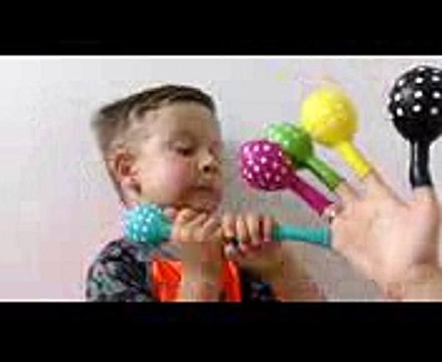 Crying Babies! Baby Songs Finger Family Nursery Rhymes for kids, Bad Baby Learn colors with balloons