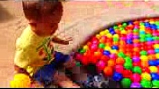 Funny Baby Learn colors with Balls and Cars Funny kids and Babies