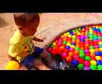 Funny Baby Learn colors with Balls and Cars Funny kids and Babies