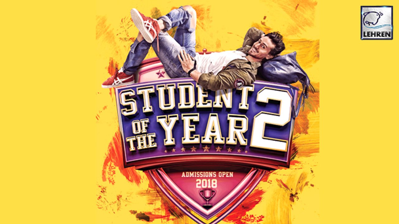 Student Of The Year 2 FIRST LOOK Poster Out | Tiger Shroff, Karan Johar