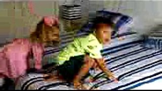 Five Funny Baby Jumping On The Bed Nursery Rhymes for Children Simple Songs for Kids