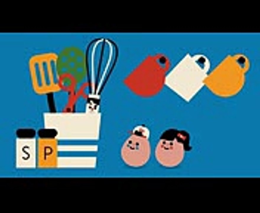 Healthy Egg Breakfast Animation for Kids