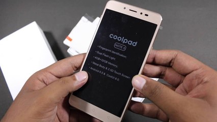 Coolpad note 5 Lite Unboxing