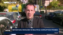 i24NEWS DESK | Netanyahu question by police in corruption probe | Monday, November 20th 2017