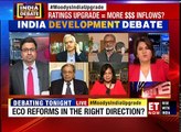 India Development Debate | India's first Moody's Upgrade | Best of India Inc and Policy Makers