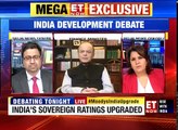 India Development Debate | Arun Jaitley Exclusive | India's first Moody's upgrade in 14 Years