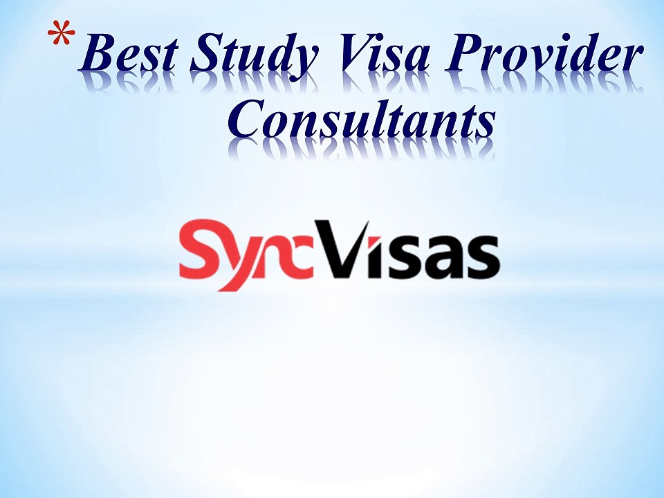 Best Study Visa Provider Consultants | Sync Visas Dubai