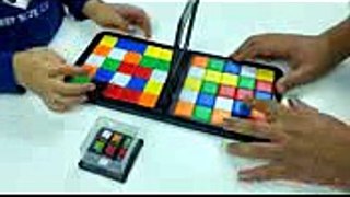Rubik's Race Magic Block Game 4 kids. Race to match the shaking cube.Let's play kids