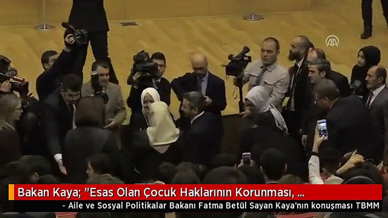 Bakan Kaya: "Esas Olan Çocuk Haklarının Korunması, Uygulanması ve Bunların Hayat Geçirilmesidir"