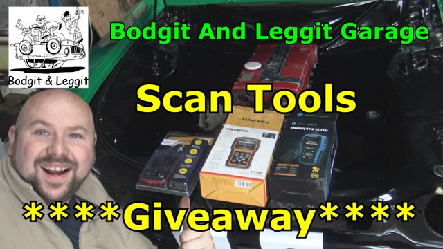 Scan Tools *****Giveaway***** Bodgit And Leggit Gargae