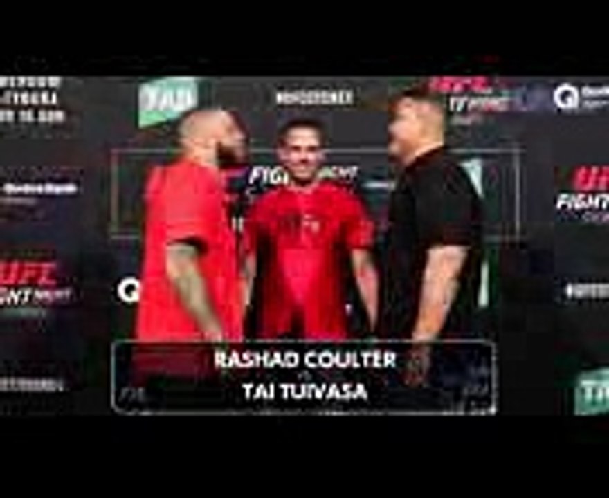 UFC Fight Night 121 media day face-offs