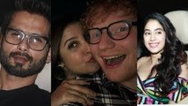 Shahid Kapoor, Jhanvi Kapoor, Malaika Arora Attend Farah Khan's Ed Sheeran Bollywood Party