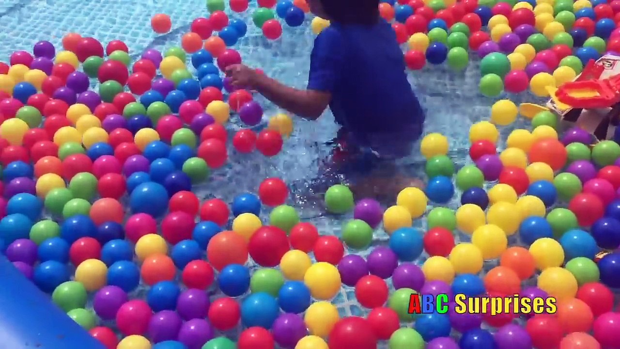 Best Learning Compilation Video for Kids OUTDOORS PLAYGROUND Egg Hunt Ryan Toysreview ABC Surprises