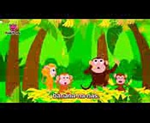 Monkey Bananas  Animal Songs  PINKFONG Songs for Children