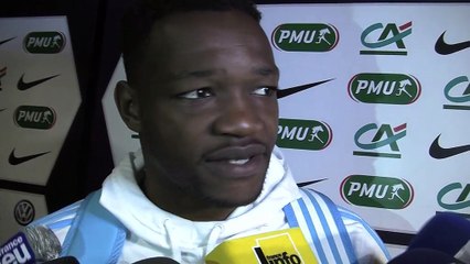 La réaction du capitaine olympien Steve Mandanda après la qualif