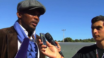Sameul Eto'o parrain de la LF Cup nous donne son avis sur l'OM