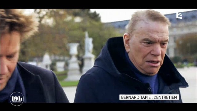 19h le dimanche : Affaibli, Bernard Tapie craque face à Laurent Delahousse