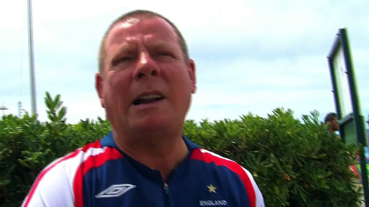 Les supporters anglais ne veulent pas de cette image de ''hooligans''.