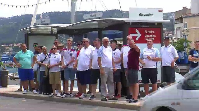 Des supporters anglais présents à Martigues