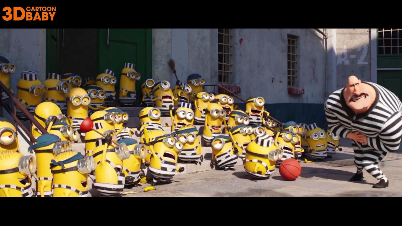 Learn Colors With DESPICABLE ME 3 - MINIONS DANCE Funny Videos - 3D CARTOON BABY #7