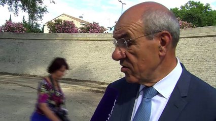 Inauguration de la digue de Tarascon