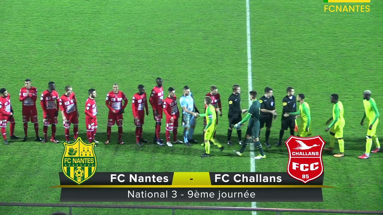 N3. Les buts de FC Nantes - Challans FC (3-0)