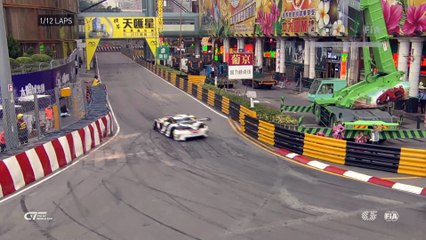 Incroyable carambolage à la GT World Cup de Macao