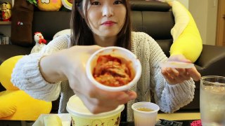 【韓国】トリガの生サーモンマヨ丼食べてみた！--_JPWr76PlM