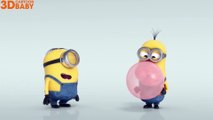 Learn Colors with Evil Minions Banana Song for Kids Funny Minion Movie - Learning Videos #5