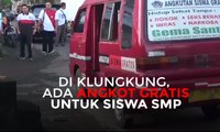 Di Bali, Angkot Diberdayakan untuk Angkut Siswa Gratis