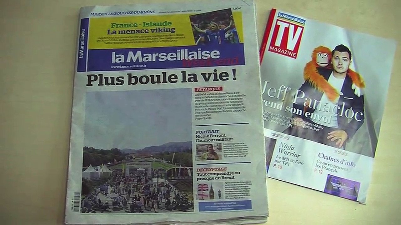 La nouvelle formule week-end de La Marseillaise en images