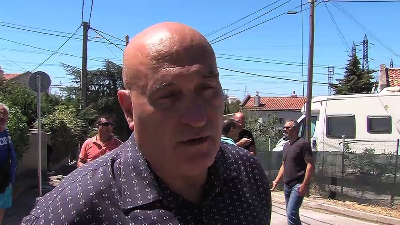 Le commissaire principal Griseti au micro de Marion Piscione