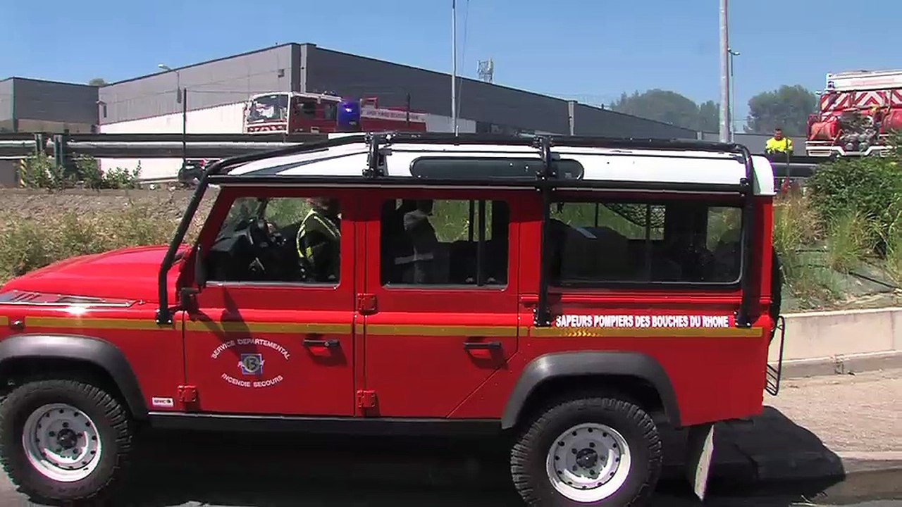 Les images du feu de Martigues, à Croix-Sainte