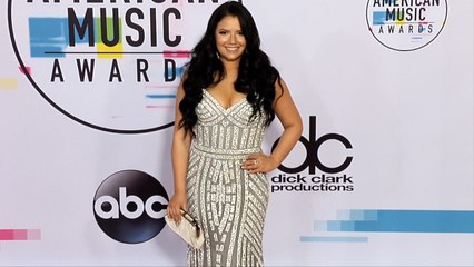 Breanna Rubio 2017 American Music Awards Red Carpet