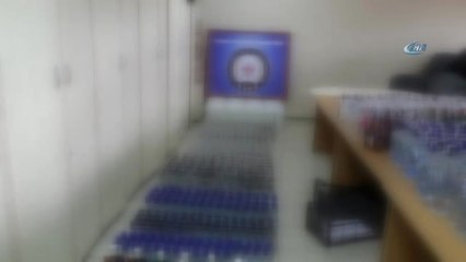 Yozgat'ta 782 Şişe Sahte İçki Ele Geçirildi