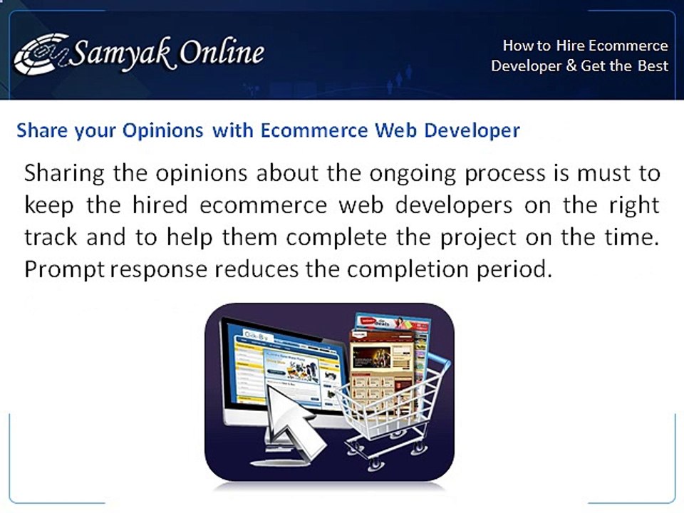 How to Hire Ecommerce Developer & Get the Best