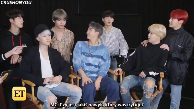 [POLSKIE NAPISY] 171117 BTS - Q&A | Entertainment Tonight (3/3)