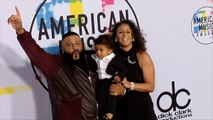 DJ Khaled and Nicole Tuck 2017 American Music Awards Red Carpet
