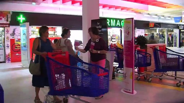 La collecte des fournitures scolaires au profit des Restos du Coeur à Chateauneuf