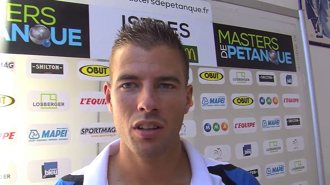 Dylan Rocher satisfait par la qualité du jeu pratiqué par son équipe