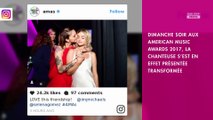 Selena Gomez fait sensation en blonde aux American Music Awards 2017 (photos)