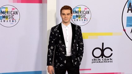 KJ Apa 2017 American Music Awards Red Carpet