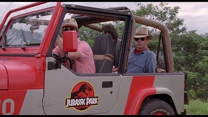 Découverte du parc dans Jurassic Park