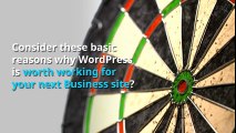 Video Tutorial on WordPrss Benefits |Top 4 Reasons for why You Should Go with WordPress : Video Tutorial
