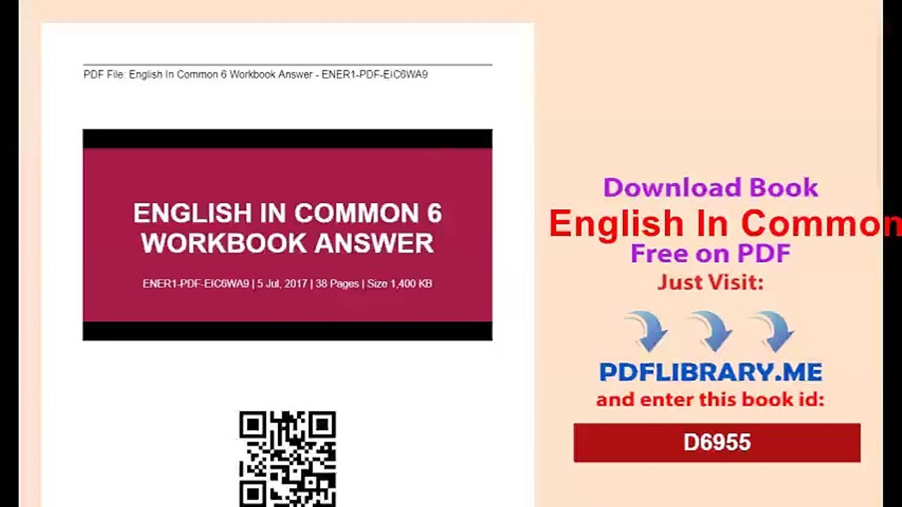 English In Common 6 Workbook Answer