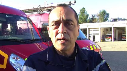 Le Commandant Jean Marc Roditis, Chef du centre de secours de Martigues