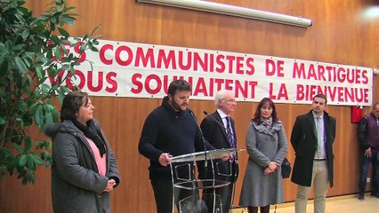 Jonathan Di Ruocco, secrétaire de la section PCF de Martigues.